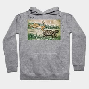 The tortoise and the hare race Hoodie